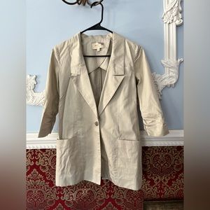 Elizabeth and James Trench Blazer